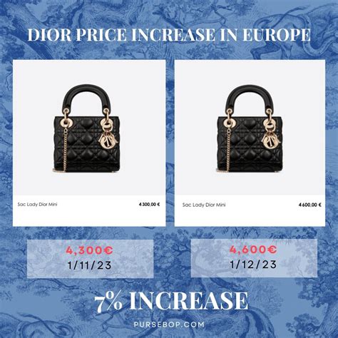 dior my lady|lady dior 2022 price.